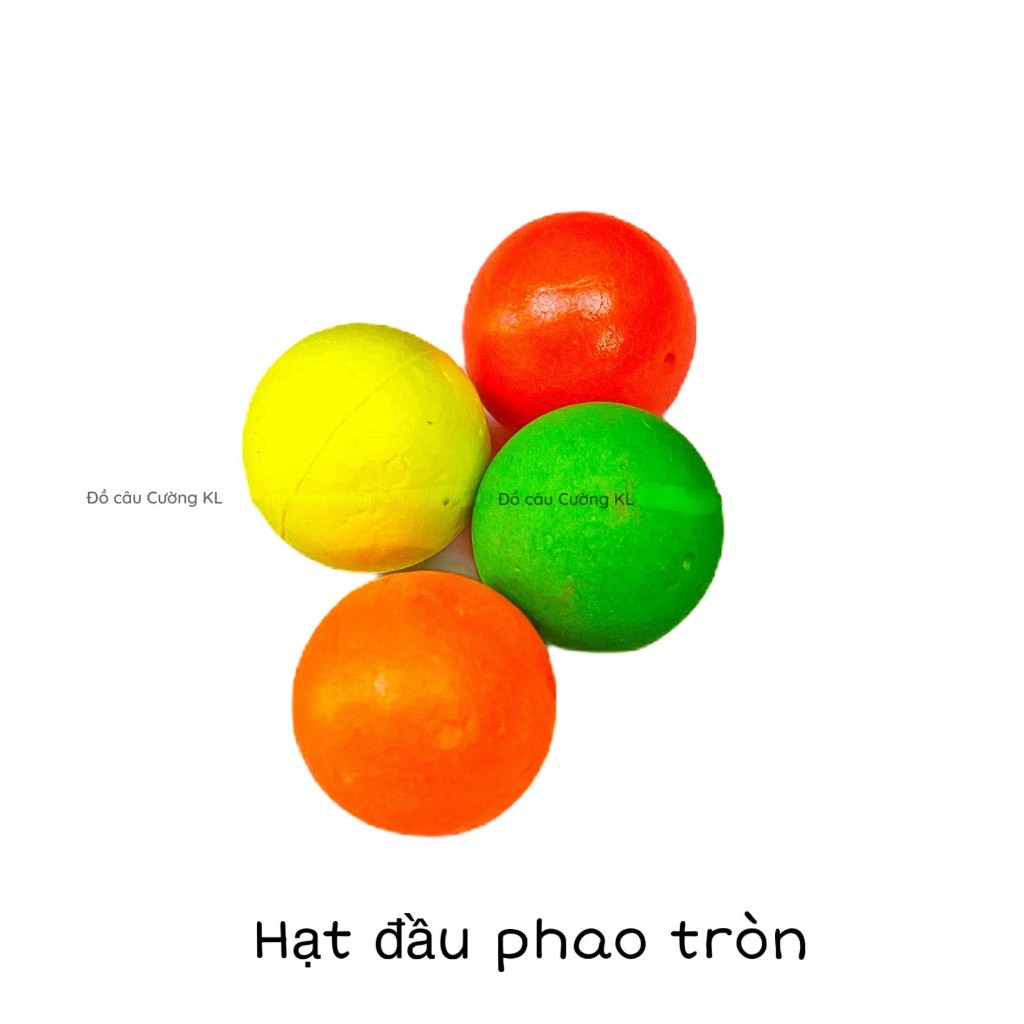 Set 5 Hạt đầu phao làm cọng câu cá tròn