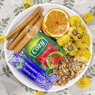 Trà Cam Quế Sả Mix Hoa - 1 Set