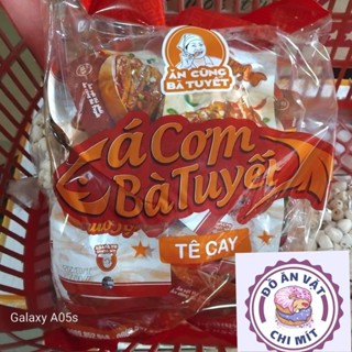 Bán sỉ bịch 20 gói Cá cơm Bà Tuyết ăn liền tê cay, ăn cùng Bà Tuyết gói 18g đồ ăn vặt hot