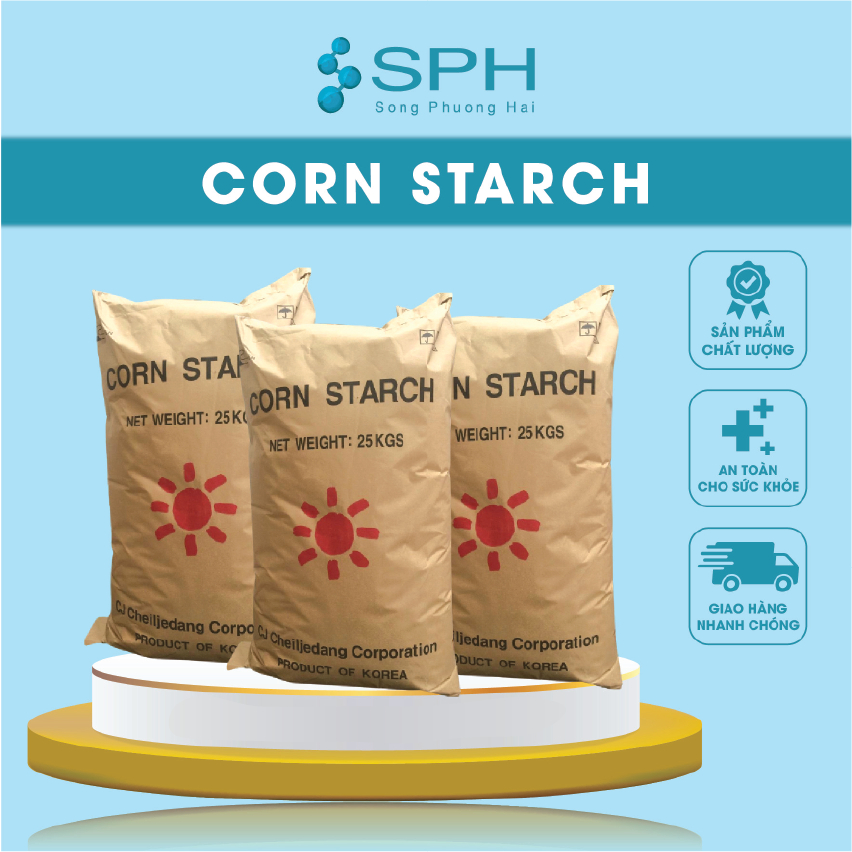 Giá sỉ 1kg bột bắp Hàn Quốc