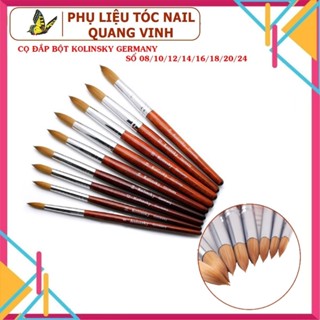  Cọ đắp bột  đồng giá 75k cây  kolinsky germany số 08,10 12 14 16 18 20 22 24 