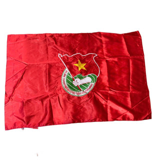 Cờ Đoàn Thêu Vải Phi Bóng