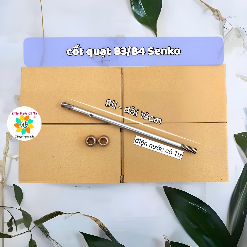 Cốt quạt Senko kèm 2 bạc (bạc thau)