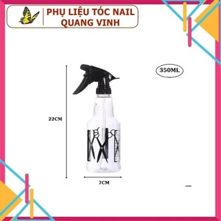 Bình xịt nước cắt tóc hình kéo 250ml/350ml/500ml