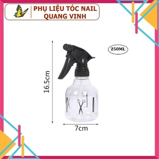 Bình xịt nước cắt tóc hình kéo 250ml/350ml/500ml