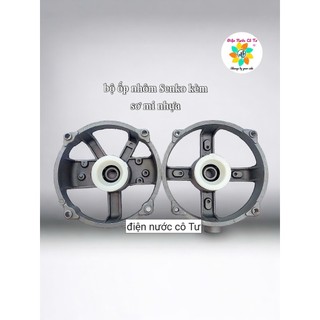 Cốt quạt Senko kèm 2 bạc (bạc thau)