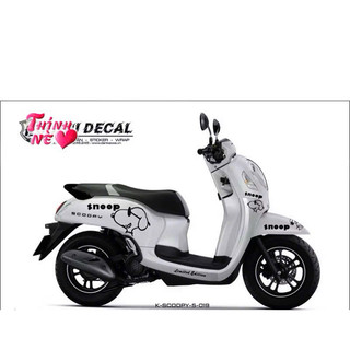Tem Scoopy decal cao cấp
