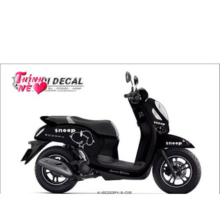 Tem Scoopy decal cao cấp