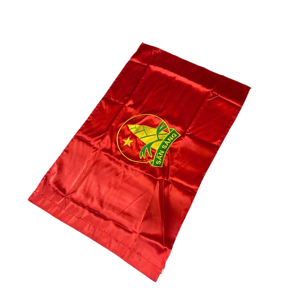 Cờ Đội Thêu Vải Phi Bóng(70x110cm)