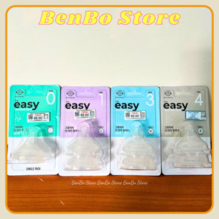 Núm ti thay thế bình sữa Grosmimi và các bình sữa cổ rộng, có 2 van thoát khí lắp được Moyuum