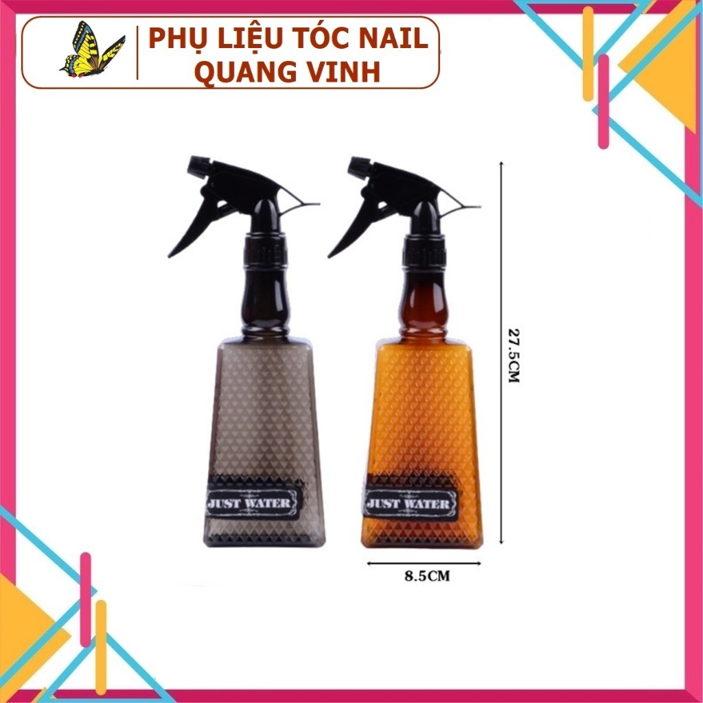 Bình xịt nước cắt tóc Just water 300ml