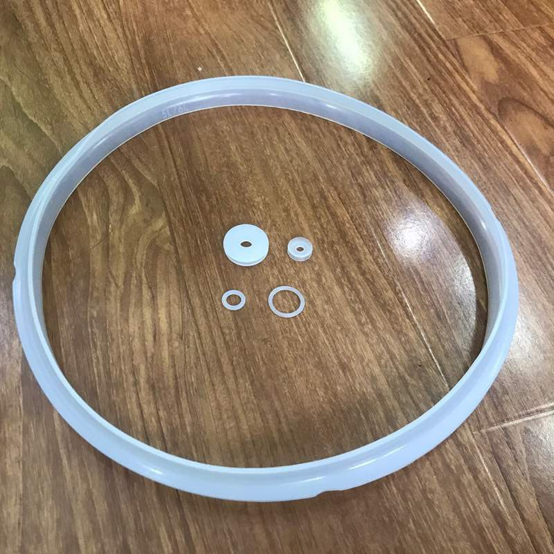 Combo Gioăng chính kèm 4 gioăng phụ lắp cho nồi áp suất điện đa năng Sunhouse- LINH KIỆN THAY THẾ