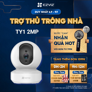 Camera WI-FI EZVIZ TY1 Trong Nhà 1080P, Quay Quét 360 Độ, Đàm Thoại 2 Chiều,