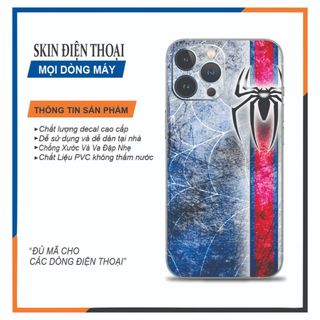 Miếng dán Skin cho Androi và Iphone 5/5s đến 15promax Dán lưng có viền ( Mã skin 032)
