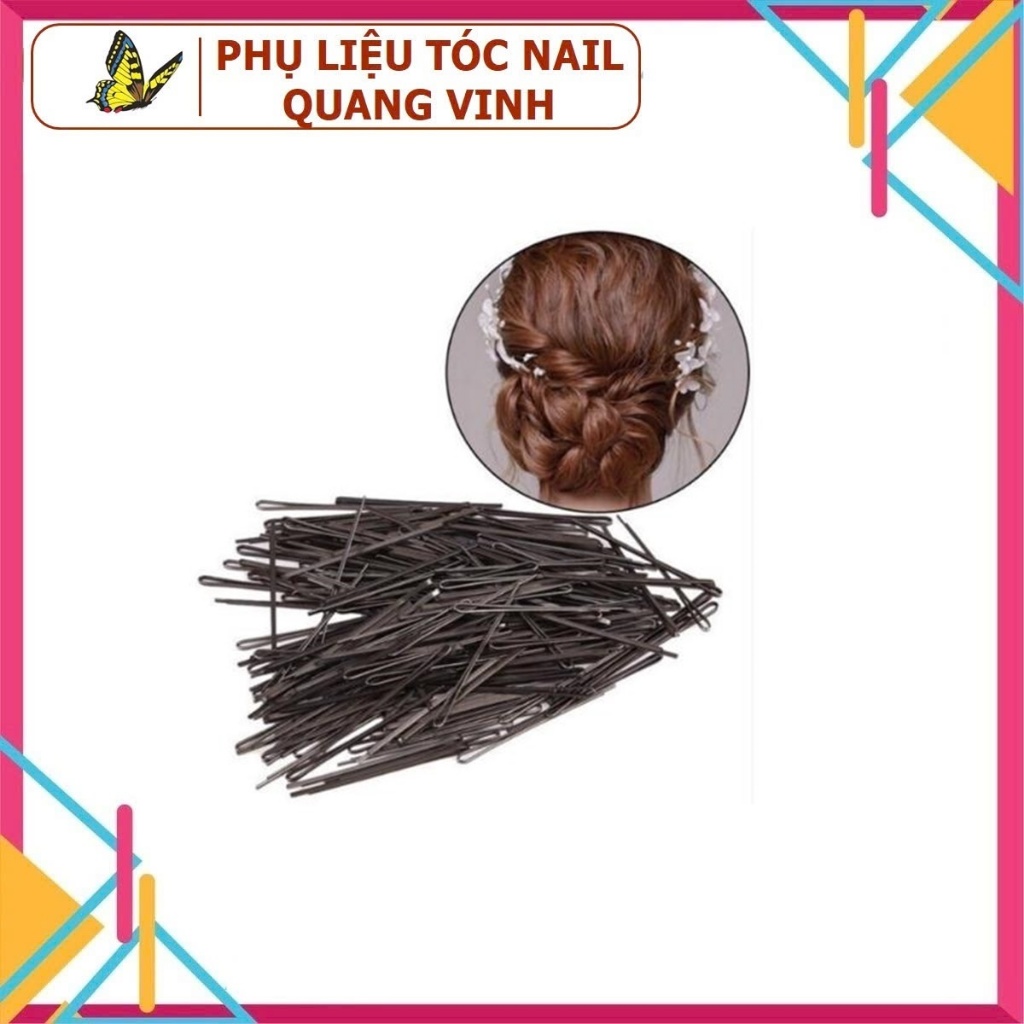 Kẹp tăm bới tóc loại thẳng (bịch 50 cái)