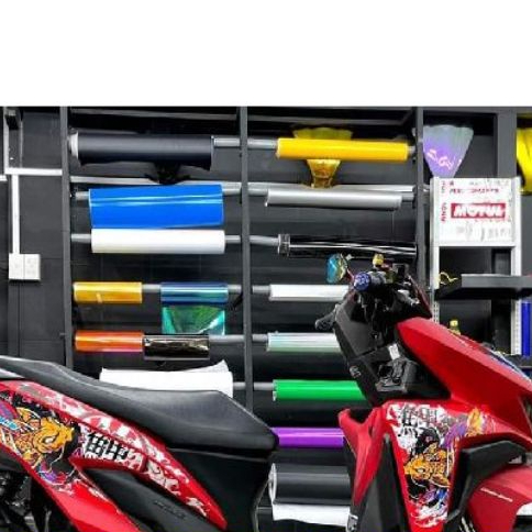 Tem Rời Vario 150 Cá Chép Dán Xe Đỏ