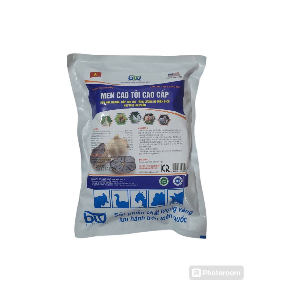 MEN CAO TỎI CAO CẤP,  HỖ TRỢ TIÊU HÓA, TĂNG CƯỜNG SỨC KHÁNG 1kg 10 [1] BTV