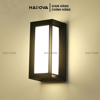  Đèn gắn tường đèn hắt 2 đầu ngoài trời chống nước ngoài trời HAPOVA XUKI 5672 