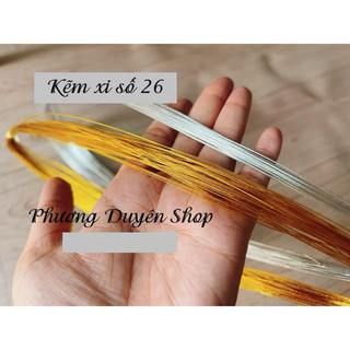 KẼM XI SỐ 26 DÀI 80CM - BÓ 50 SỢI