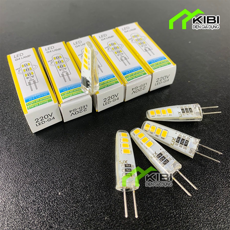 5 Bóng đèn 2 chân, bóng led 2 chân ghim chuyên dùng cho đèn thờ