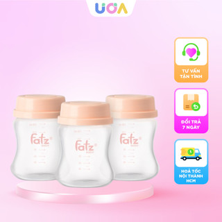  Bộ 3 bình trữ sữa mẹ 150ml FatzBaby 