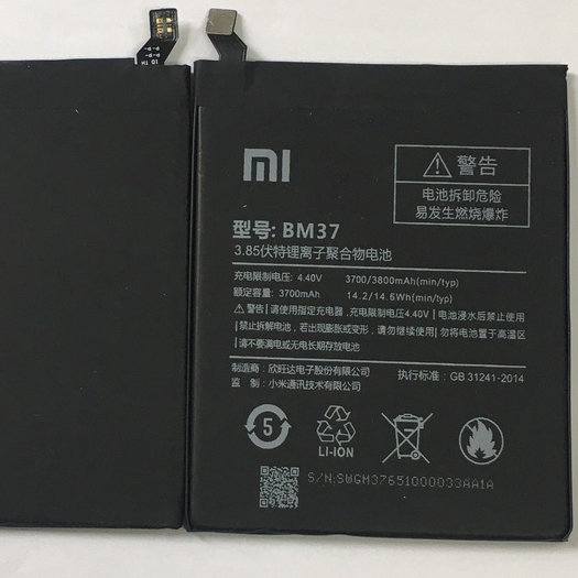 Pin xiaomi mi 5S Plus BM37 xịn