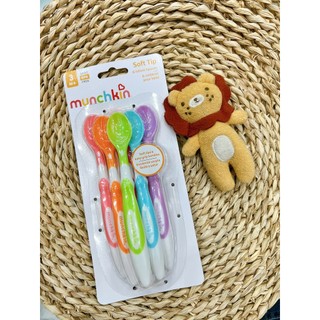 Thìa mềm ăn dặm cho bé Munchkin (Bộ 6 thìa)