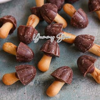 Bánh Nấm Socola Meiji Nhật Bản