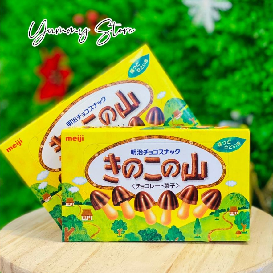 Bánh Nấm Socola Meiji Nhật Bản