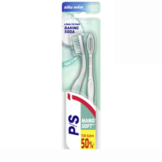 Bộ 2 Bàn chải đánh răng P/S Baking Soda