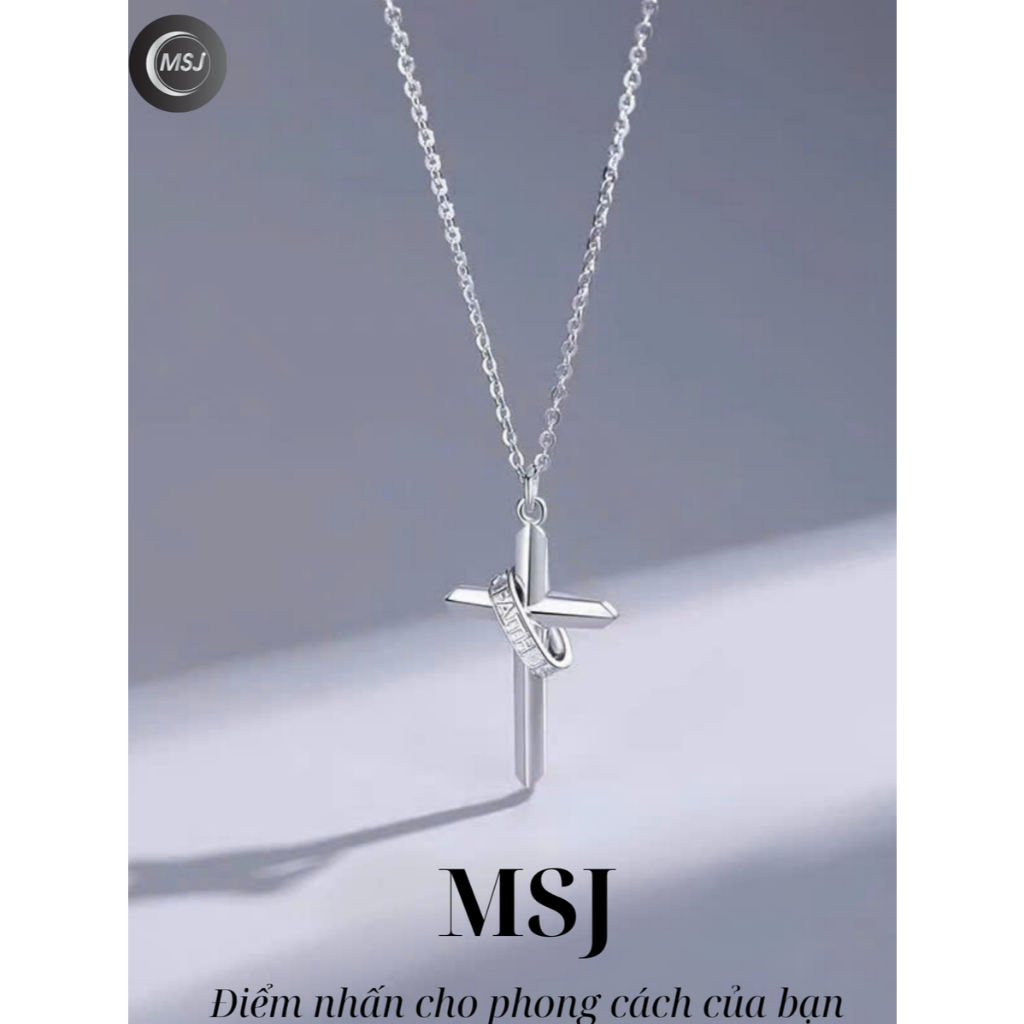 Dây chuyền bạc nam Moonit Jewelry Silver-Bạc cao cấp