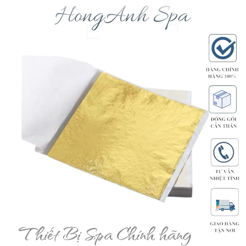 Combo 10 miếng MẶT NẠ DÁT VÀNG 24K NGUYÊN CHẤT