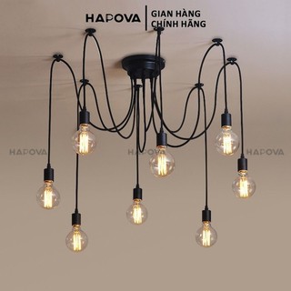 Đèn treo trần chân nhện mềm HAPOVA PHUKA 5069 + (Chưa kèm bóng led)