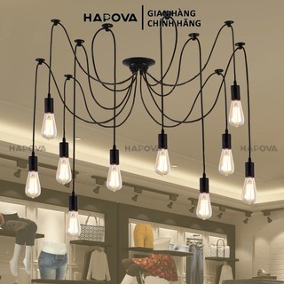 Đèn treo trần chân nhện mềm HAPOVA PHUKA 5069 + (Chưa kèm bóng led)