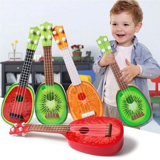 (Nhiều mẫu)Đàn ukulele cầm tay nhân vật hoạt hình màu sắc đa dạng cho bé
