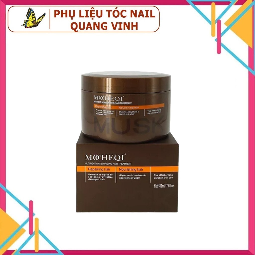 Dầu hấp phục hồi tóc Mocheqi Musk 1000ML