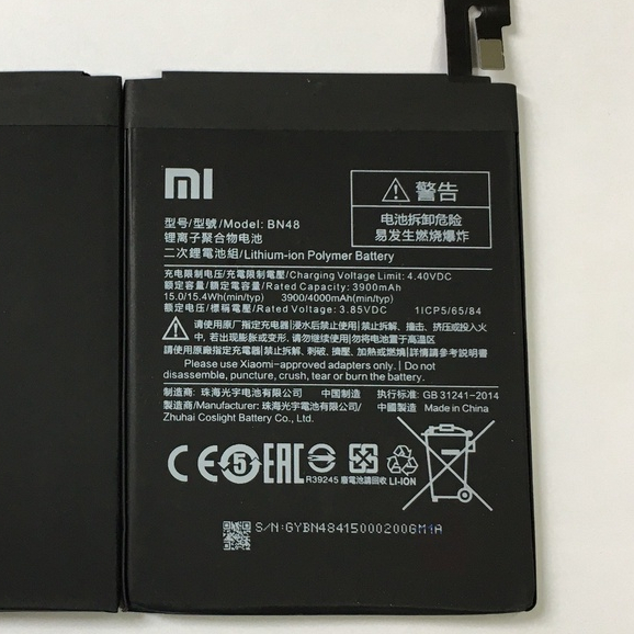 Pin Xiaomi Redmi Note 6 Pro / Redmi Note 6Pro BN48