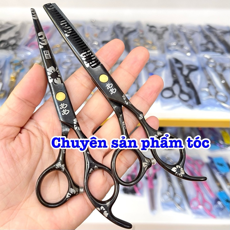 ✅ Kéo cắt tỉa tóc Nhật 6.0 in ( kéo hoa )