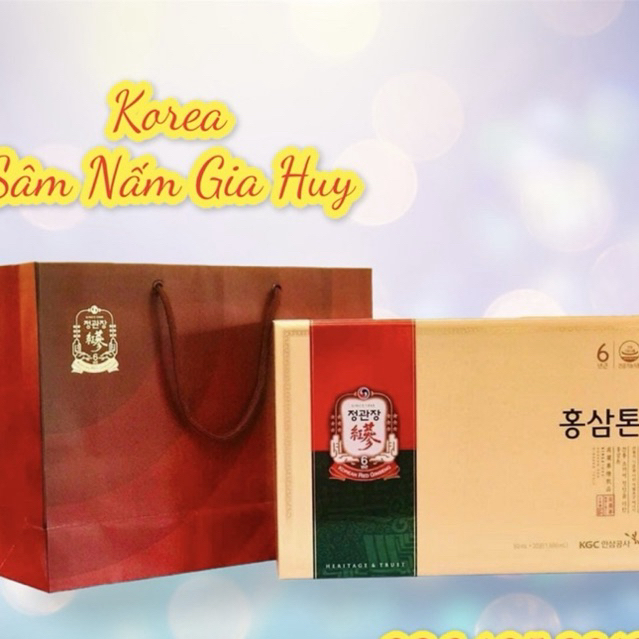 Nước uống hồng sâm KGC Cheong Kwan Jang HÀN QUỐC