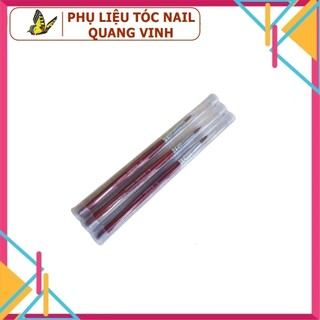 Cọ đắp hoa cán gỗ Kolinsky số 2/4/6
