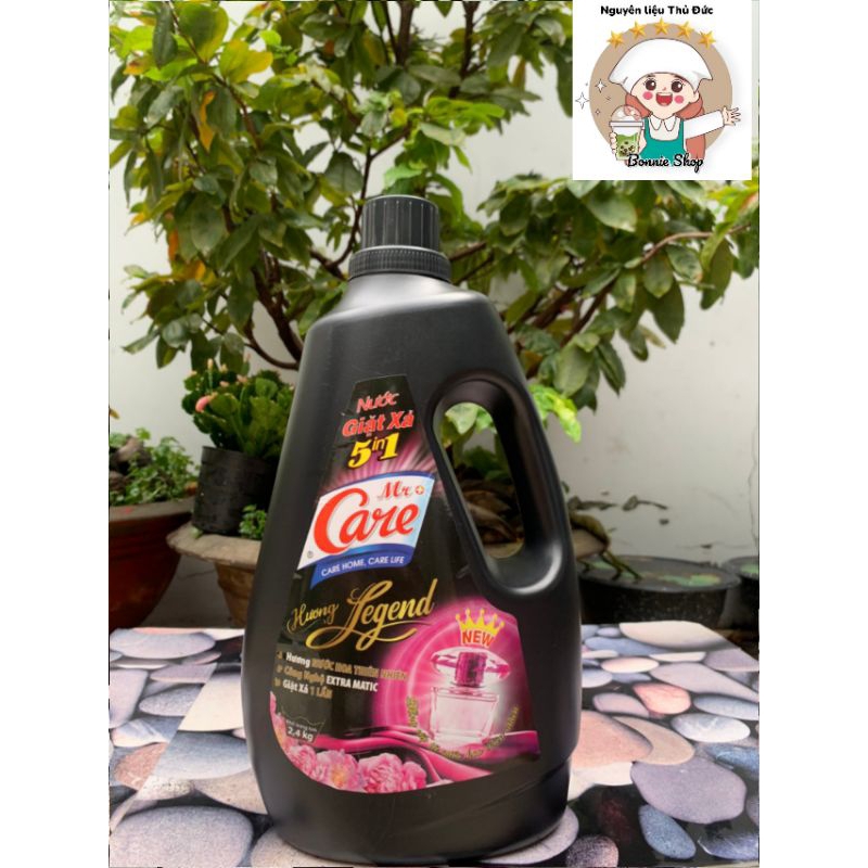 Nước giặt xả Mr.Care 5in1 chai 4.8kg giặt sạch thơm lâu không cần nước xả
