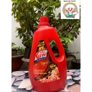 Nước giặt xả Mr. Care 5in1 hương majestic chai 2.4kg giặt sạch thơm lâu, không cần nước xả