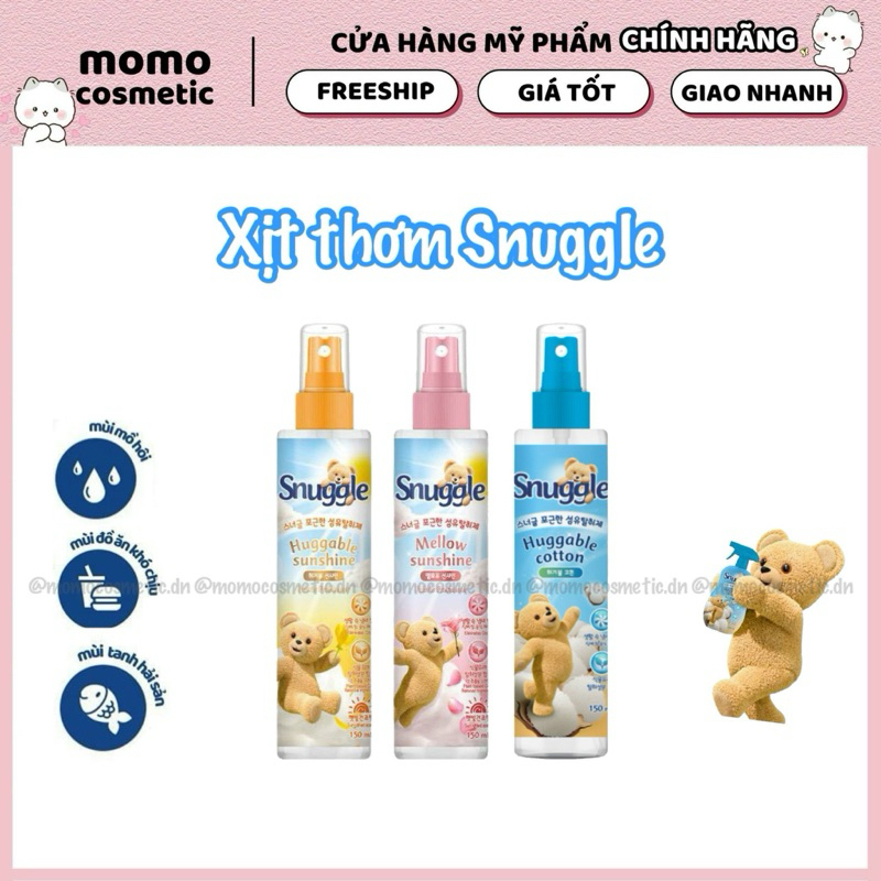Xịt thơm Snuggle 150ml best seller