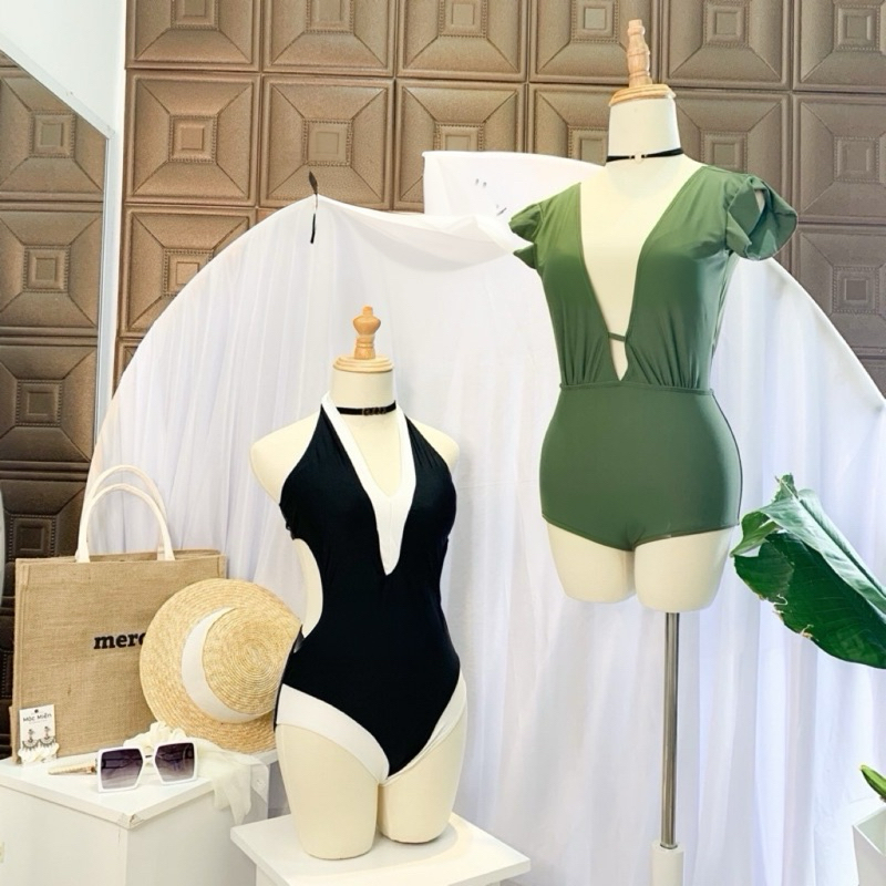 Manocanh mặc đồ bơi (chân gỗ có đùi)