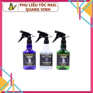 Bình xịt nước cắt tóc Barber (bình dẹt 300ml)