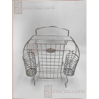 Kệ Gác Dao Thớt Inox MB [Ảnh thật] [Có sẵn] [Rẻ vô địch]