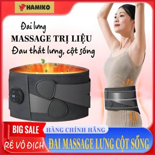 Đai massage lưng, giảm đau thắt lưng, thoái hóa cột sống, thoát vị đĩa đệm, hàng chính hãng