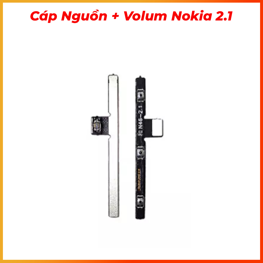 Cáp nguồn + volum Nokia 2.1