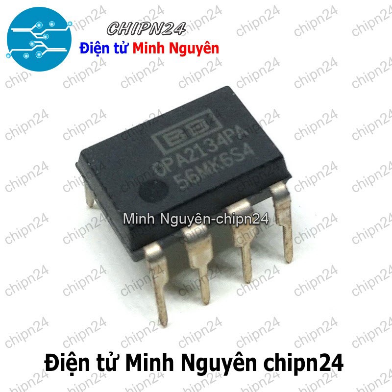 [1 con] (DIP) IC OPA2134 DIP-8 (OPA2134PA 2134)