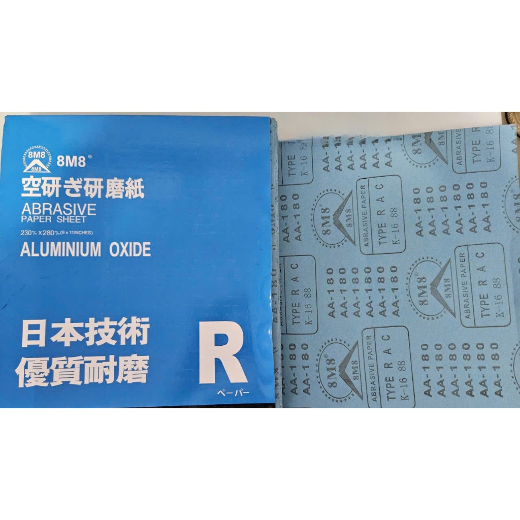 (100 tờ) Giấy nhám xanh  AA150 / AA180